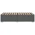 Vidaxl Posteljni okvir brez vzmetnice temno siv 100x200 cm blago