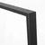 shumee Kovinska noga za mizo TRAPEZOIDAL BASIC 65x71 ČRNA