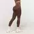 GymBeam Women‘s Fierce Seamless Leggings Brown