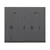 Hanah Home Garderober Kale-5266, 270x255x52 cm, Antracit