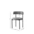 Hanah Home Set stolica Gini, 48,5x75,5x50,5 cm, 2 komada, Antracit-crne