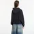 Mikina Patta Loopback Logo Zip Hooded Sweater UNISEX Moonless Night S