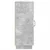 Kreveta Betonska siva 33 x 34,5 x 87 cm Konstruirano drvo