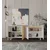 Hanah Home komoda Ravenna Modern 180, 180 cm, hrast Sapphire / bela