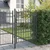 Vidaxl Vrata ograje s bodicami EMMEN 170 x 100 cm