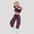 GymBeam Women‘s Abyss Cropped T-shirt Raisin