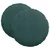 Jastučići za sjedenje 2 pcs Tamnozelena O 80 x 29 cm Baršun