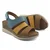 LP Fashion Ženske sandale, Kožne, Braon-plave