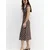 Pull&Bear Obleka rjava/bela
