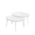 Hanah Home Set klub stolova Gusto, 2 komada, Beli