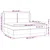 Vidaxl Box spring postelja z vzmetnico črna 200x200 cm žamet