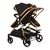 Kolica za blizance 3u1 Chipolino duo smart OLeaves