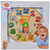 Lesene didaktične puzzle hodiny Teaching Clock Eichhorn 12 številk za vstavljanje od 24 mes