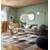 LANDSKRONA Sofa trosed, Gunnared tamnosiva/metal