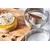 Perforated mini-tart baking mould, stainless steel, 7.5 cm - de Buyer