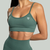 STRIX Seamless String Bra Moss