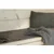 RENTO Podloga za sedenje KENNO 60x160 cm črno-rjava