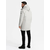 Ombre Long classic mens parka jacket - cream