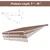 Tenda 400x250cm Braon