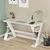 Hanah Home Radni sto Lungo, 140x73x60 cm, Beli
