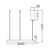 Braytron LED LED visilica BRY-BELLA-SLP-PD-OKRUGLA-ZLATNA-36W-3IN1-IP20