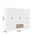 Boxxx omara Za Oblačila Bari, Bela, Barva Hrasta