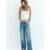 Pull&Bear Kavbojke moder denim