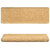 Prostirke za stepenice 15 kom 65x21x4 cm bež pravokutni rub