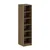 Hanah Home Garderober Minar Kale-8697, 45x190x52 cm, Orah-crni
