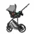 Kikka boo Darling kolica za bebe premium light grey