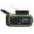 Nedis RDDBCR2000GN-Radio DAB+/FM sa ručnim navijanjem, solarnim panelom i LED osvetljenjem, 5V/2500 mAh