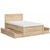 Postelja Kaspian 160T - 160x200 cm - sonoma hrast