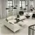 LILLEHEM Modul. sofa šestosed s pom. stočić., Vissle/bež drvo