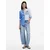Desigual Bluza Perfect RIde modra/črna/bela