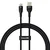 BASEUS Kabel Flash 2 USB-A - USB-C 100 W, 1 m, črn