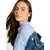 TOM TAILOR Bluza  svetlo modra / bela
