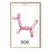 shumee Poster - Holo-Dog - Barvit pes v retro slogu