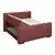 Boxspring Krevet Elysia 180/220 cm , bordo