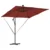 Suncobran Terakota 249 x 249 x 250 cm Poliester i aluminij