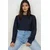 Trend Alacati Stili Ženska bluza Alc-X14863, Tamnoplava
