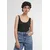 Womens Organic Tank Top Black