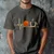 Camiseta Muška majica sa štampanim printom Cam 4010, Smeđa