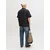 Jack & Jones Srajca Nantucket Double 12291812 Črna Regular Fit