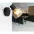 Globo 54315S-1 - Zidna reflektorska lampa ZACHERY 1xE14/40W/230V crna