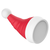 Rimba Naughty Hat Christmas Vibrator with Clitoral Stimulator
