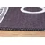 Conceptum Hypnose Tepih Ada Gönül -AL 291, 150x230 cm, Antracit-beli