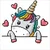 Diamond Dotz Dijamantski mozaik Unicorn Baby Dotzies