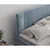 Modra boxspring postelja s prostorom za shranjevanje 160x200 cm Bergamo – Maison de Reve