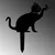 Aberto Design Dekorativna figura Cat 03, 36x31 cm, 1.5 mm