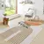 Kremno bel pralen tekač 80x200 cm Dot Arch – Mila Home